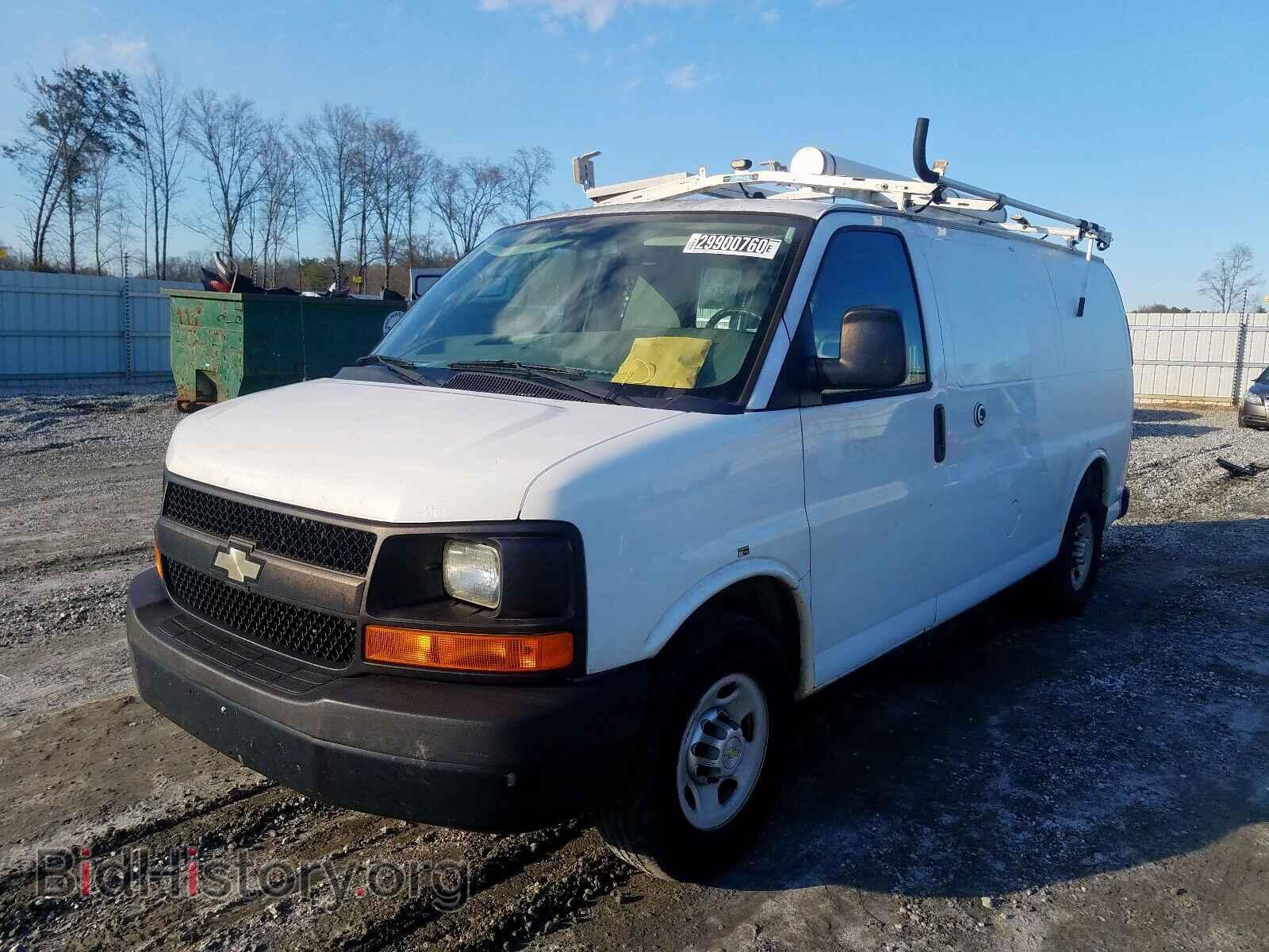 2012 CHEVROLET EXPRESS - VIN: 1GCWGFCB6C1121247 - Фото 2