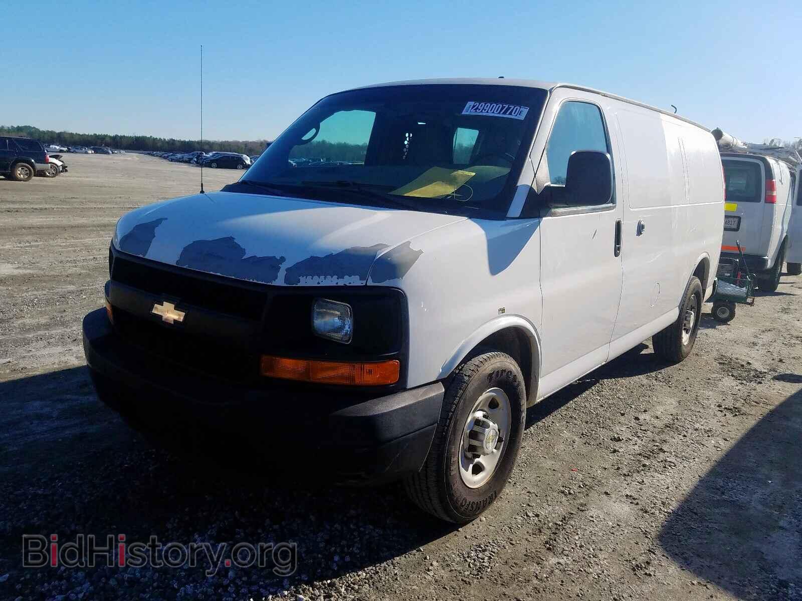2012 CHEVROLET EXPRESS - VIN: 1GCWGFCB9C1116317 - Фото 2