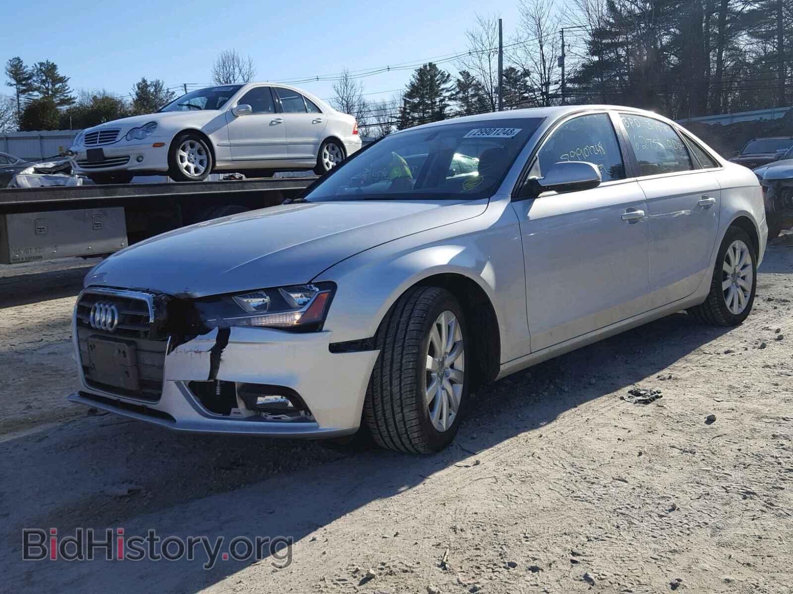 2013 AUDI A4 - VIN: WAUBFAFL3DN046233 - Фото 2