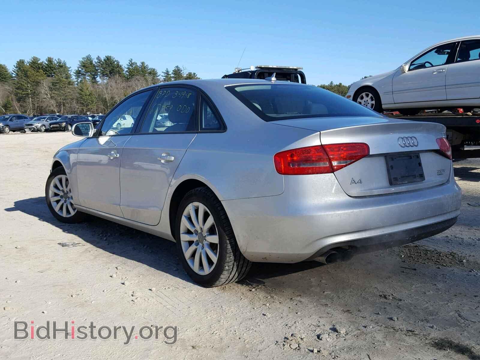 2013 AUDI A4 - VIN: WAUBFAFL3DN046233 - Фото 3