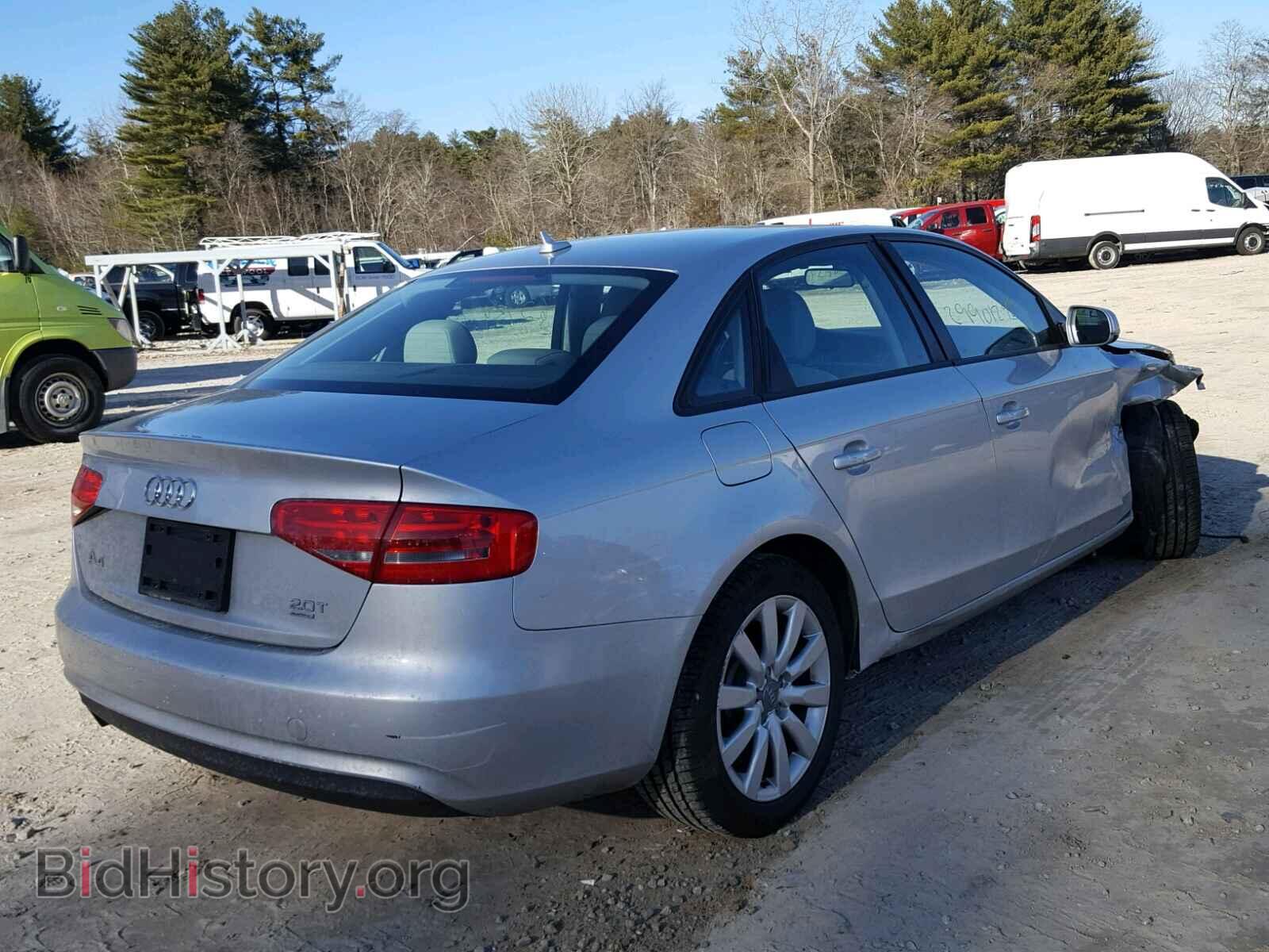 2013 AUDI A4 - VIN: WAUBFAFL3DN046233 - Фото 4