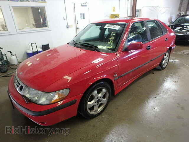 2001 SAAB 9 3 - VIN: YS3DF58K912021446 - Фото 2