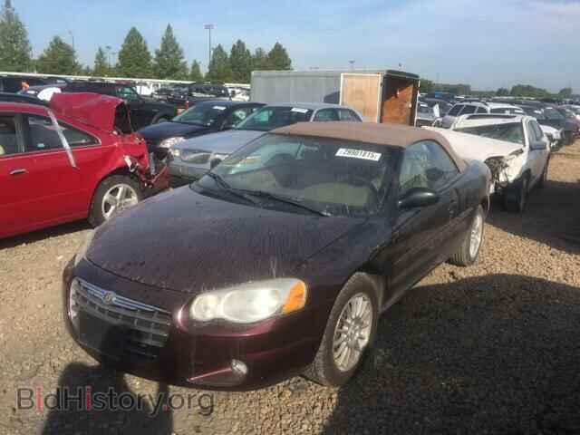 2004 CHRYSLER SEBRING - VIN: 1C3EL55R24N256610 - Фото 2