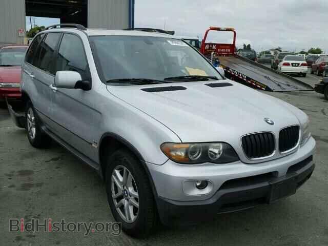 Photo 5UXFA13555LU49294 - BMW X5 2005