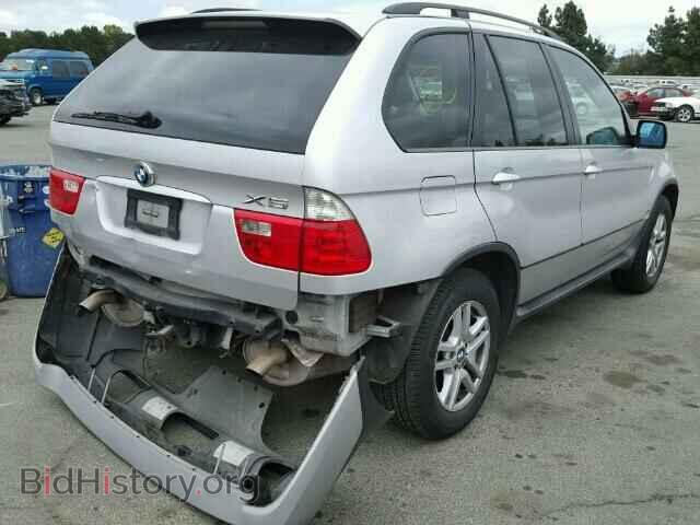 2005 BMW X5 - VIN: 5UXFA13555LU49294 - Фото 4