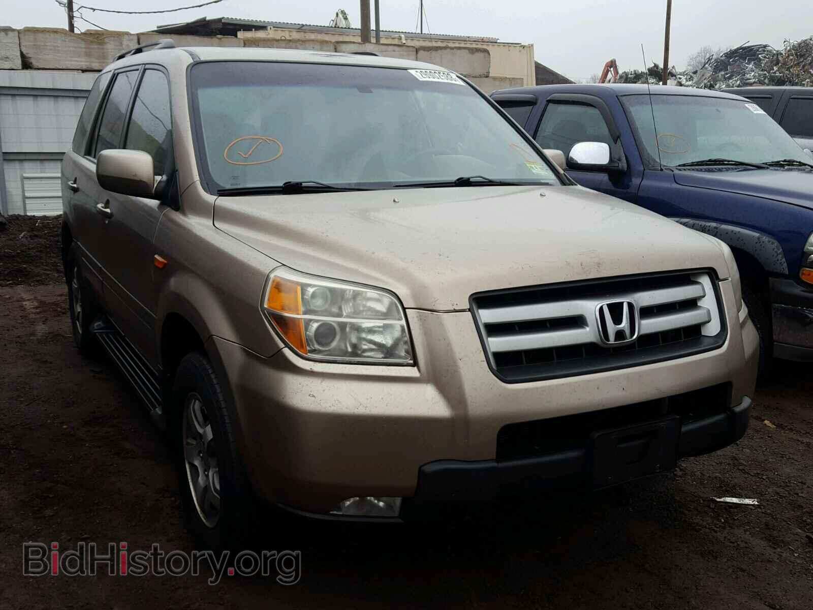 Фотография 5FNYF18687B009931 - HONDA PILOT 2007