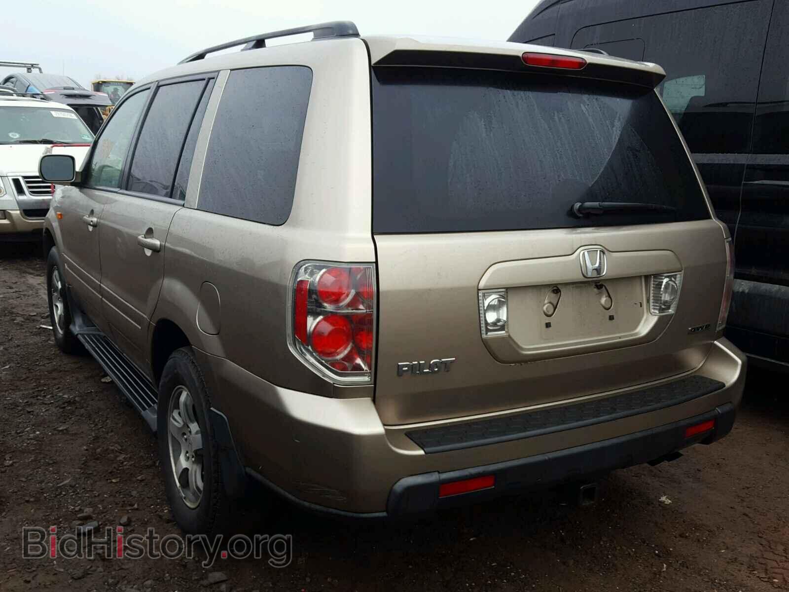 2007 HONDA PILOT - VIN: 5FNYF18687B009931 - Фото 3