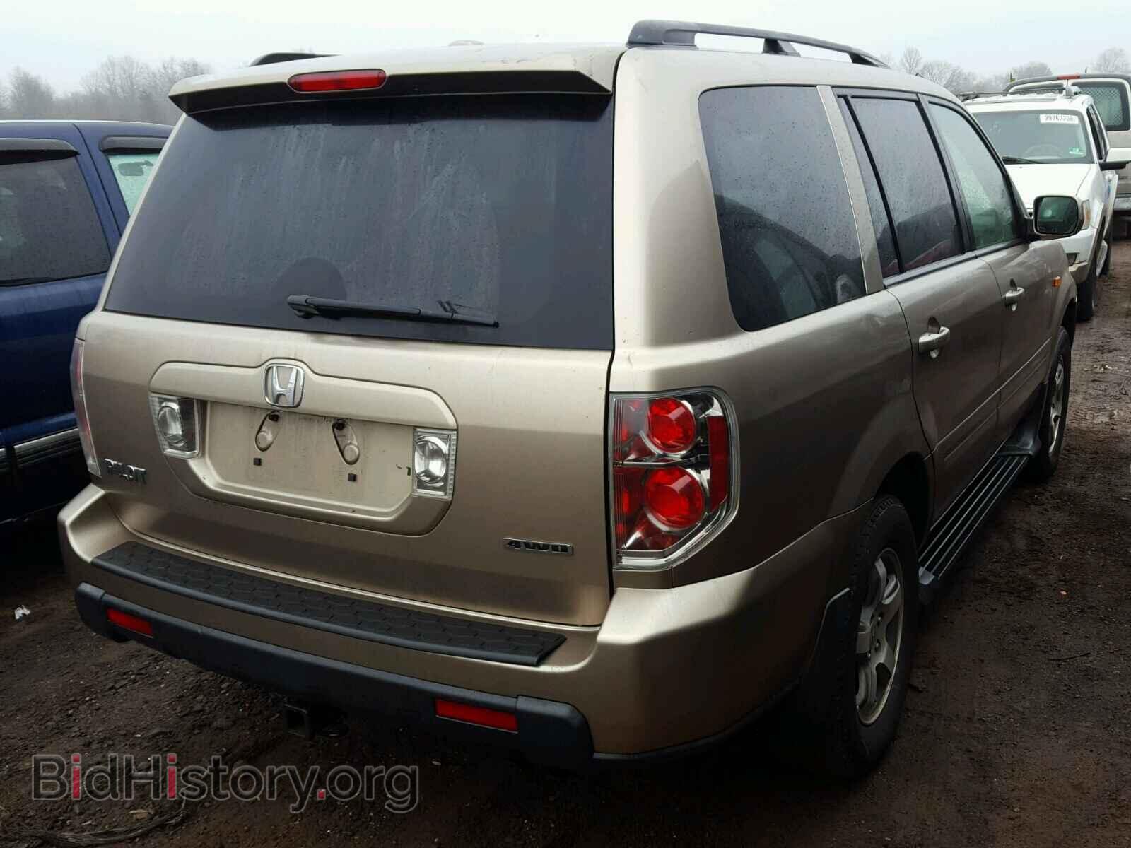 2007 HONDA PILOT - VIN: 5FNYF18687B009931 - Фото 4