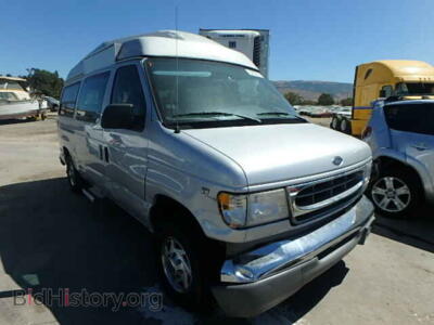 1997 Ford ECONOLINE, серебристый — VIN 1FDEE1467VHC11437, Copart