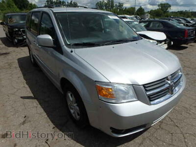 2010 Dodge CARAVAN Grand Cara, gray — VIN 2D4RN5D18AR119028, Copart