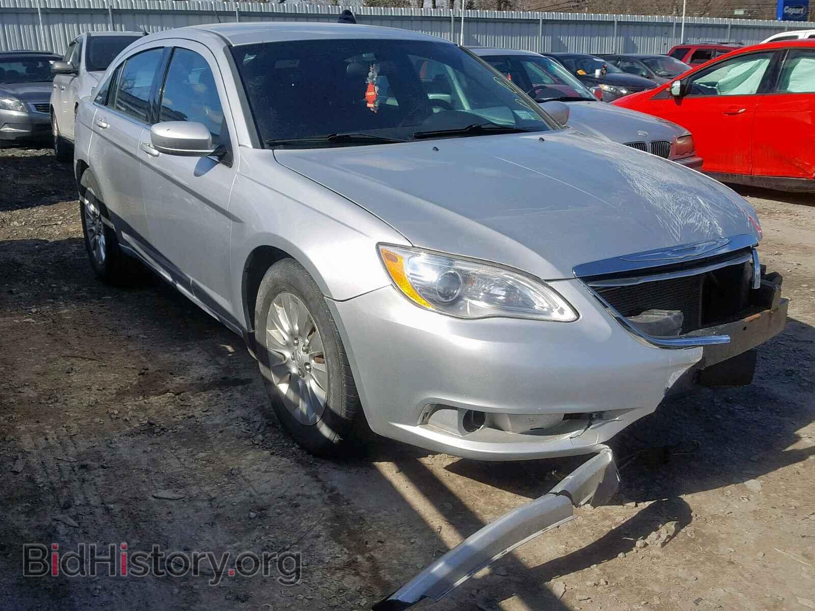 Фотография 1C3CCBAB2CN223216 - CHRYSLER 200 2012