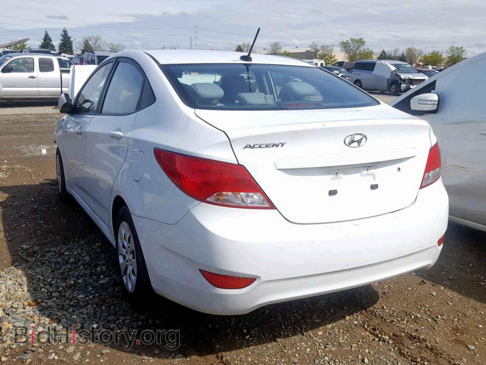 2016 HYUNDAI ACCENT - VIN: KMHCT4AE4GU011510 - Фото 3