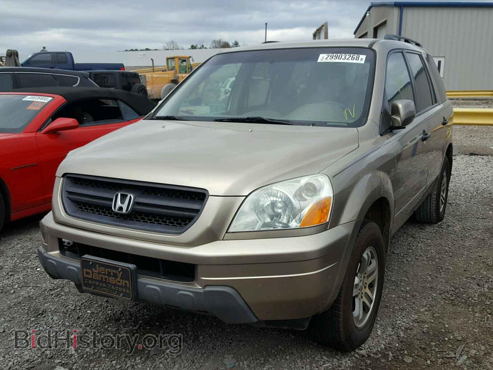 2005 HONDA PILOT - VIN: 2HKYF18435H506124 - Фото 2