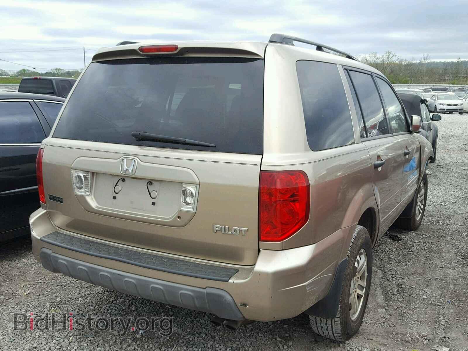 2005 HONDA PILOT - VIN: 2HKYF18435H506124 - Фото 4