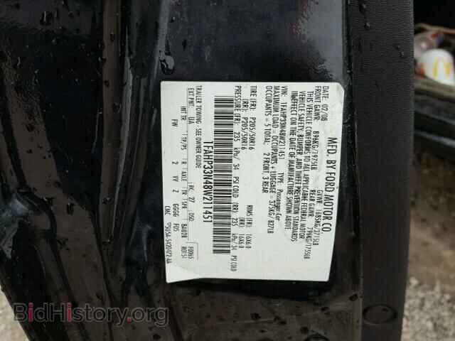 2008 FORD FOCUS - VIN: 1FAHP33N48W211451 - Photo 10