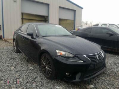2014 Lexus IS IS 250, черный — VIN JTHBF1D22E5001426, Copart