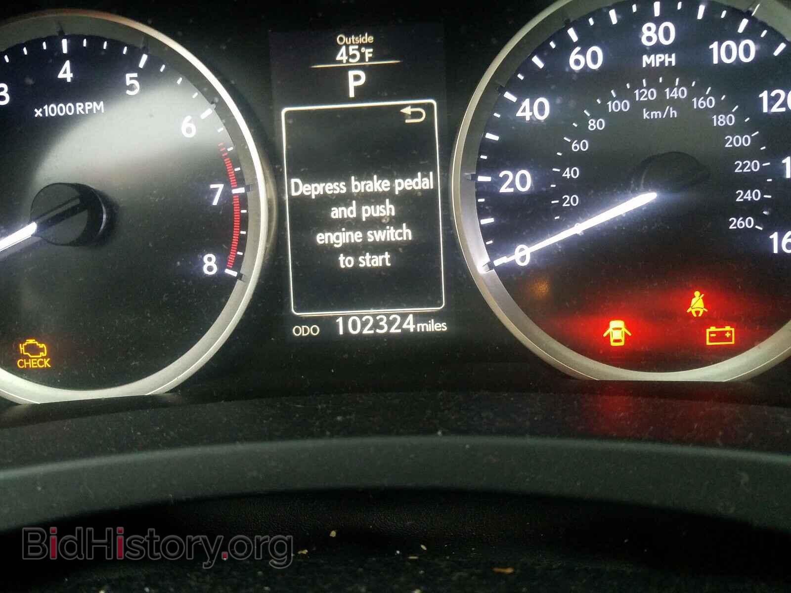 2014 LEXUS IS - VIN: JTHBF1D22E5001426 - Фото 8