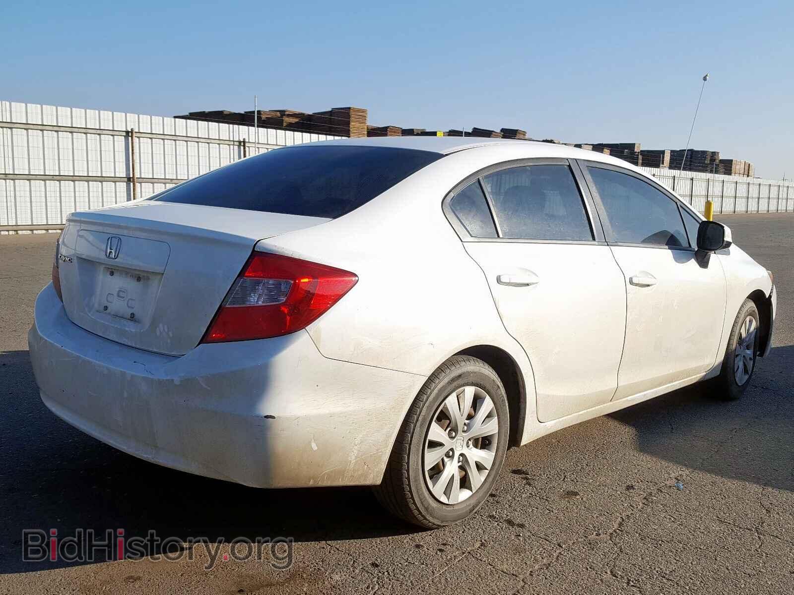 2012 HONDA CIVIC - VIN: 2HGFB2F52CH521001 - Фото 4