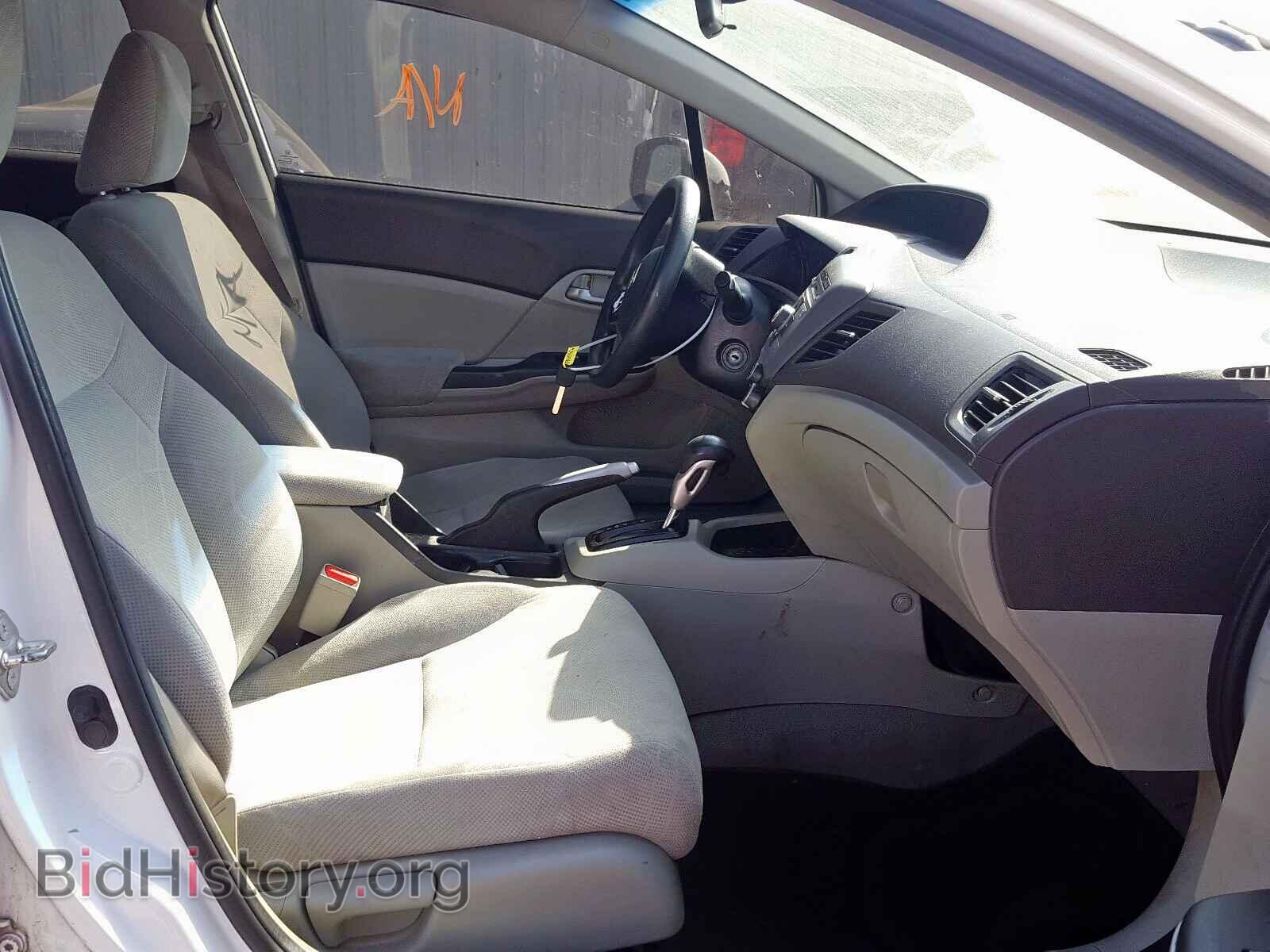 2012 HONDA CIVIC - VIN: 2HGFB2F52CH521001 - Фото 5