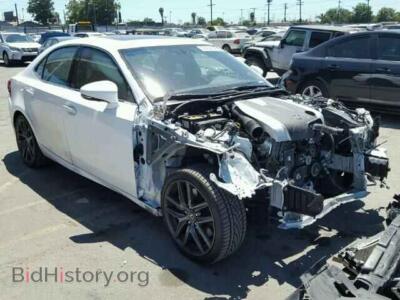 2014 Lexus IS350, white — VIN JTHBE1D24E5012835, Copart