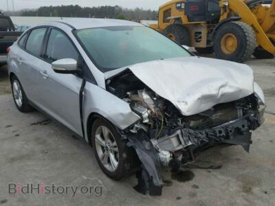 2014 Ford FOCUS Focus SE, серебристый — VIN 1FADP3F28EL318306, Copart