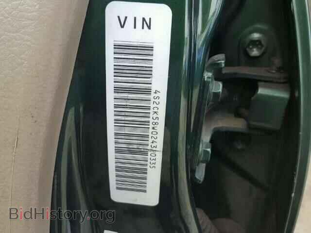 2002 ISUZU RODEO - VIN: 4S2CK58W024320335 - Фото 10
