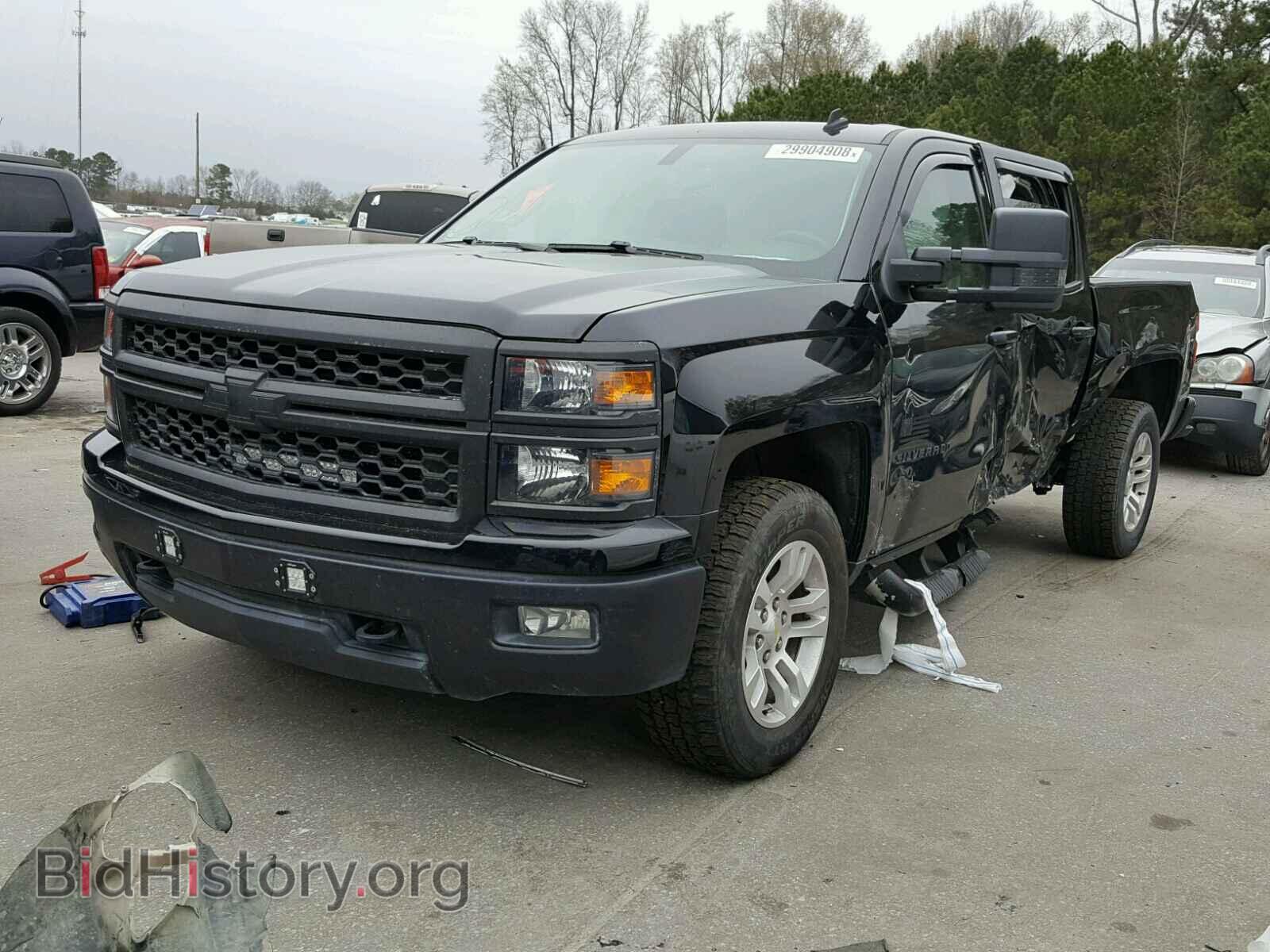 2014 CHEVROLET SILVERADO - VIN: 3GCUKREC5EG528624 - Фото 2