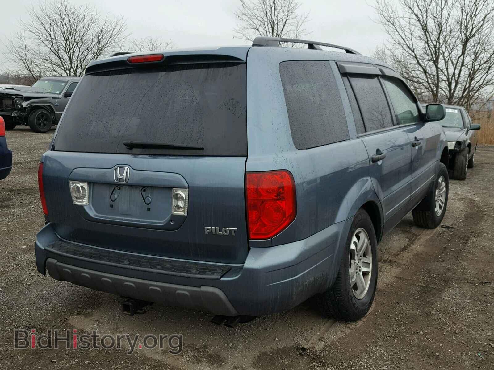 2005 HONDA PILOT - VIN: 5FNYF18565B045587 - Фото 4