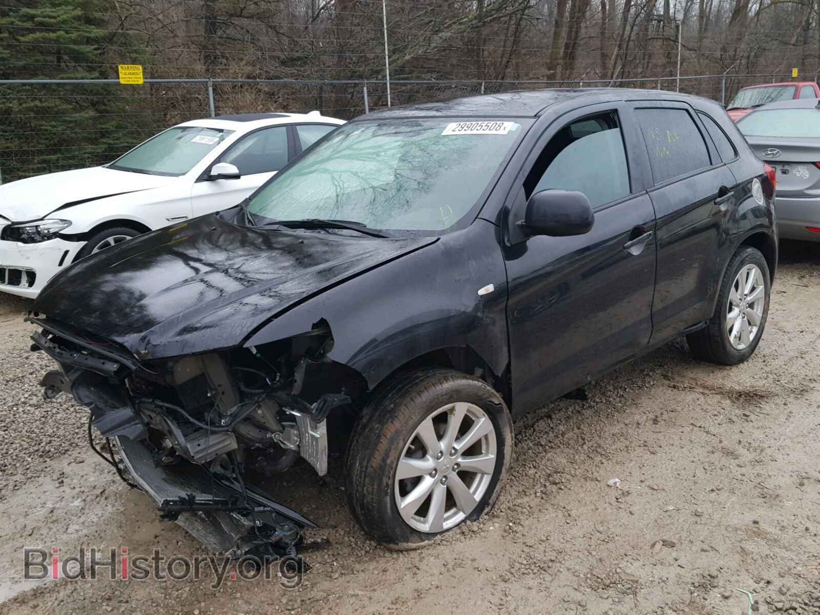 2015 MITSUBISHI OUTLANDER - VIN: 4A4AR3AW7FE044886 - Фото 2