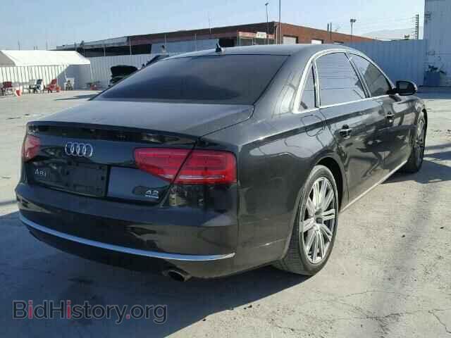2014 AUDI A8 - VIN: WAURGAFD1EN003676 - Фото 4