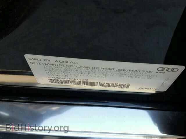 2014 AUDI A8 - VIN: WAURGAFD1EN003676 - Фото 10
