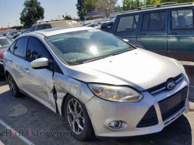 2014 Ford FOCUS SE, silver — VIN 1FADP3F27EL113253, Copart