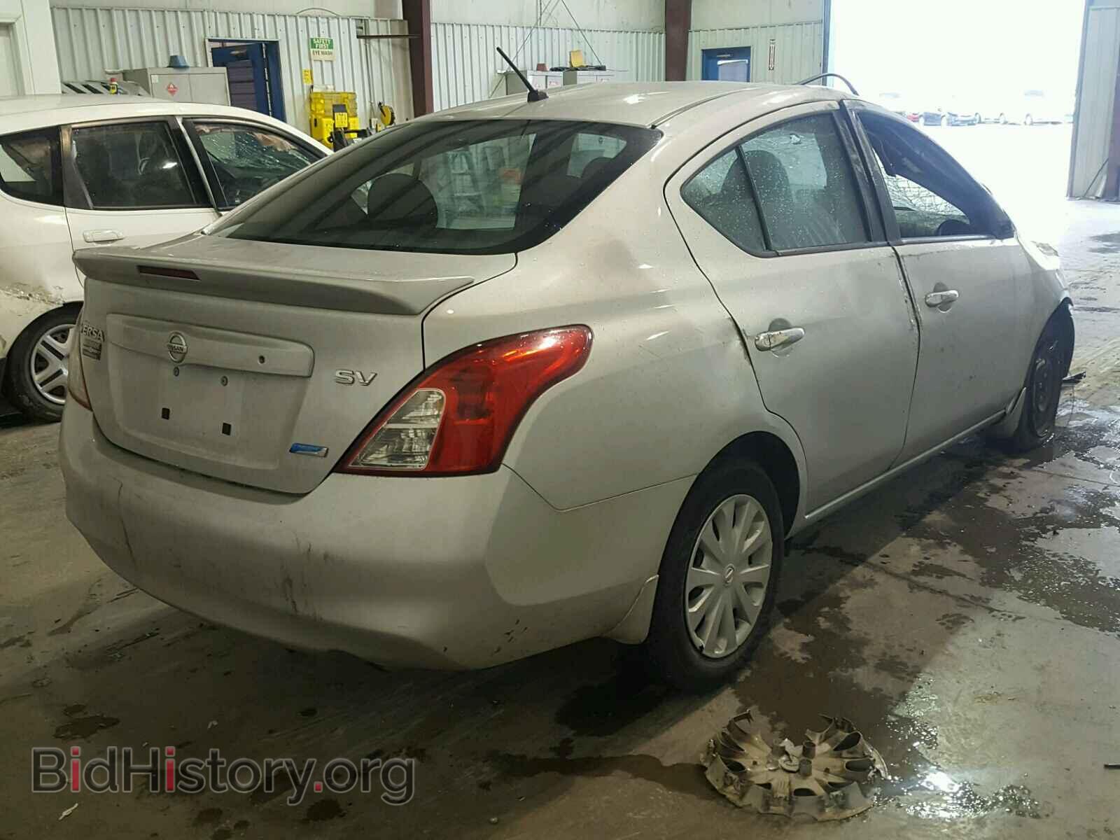 2013 NISSAN VERSA - VIN: 3N1CN7AP1DL834227 - Фото 4