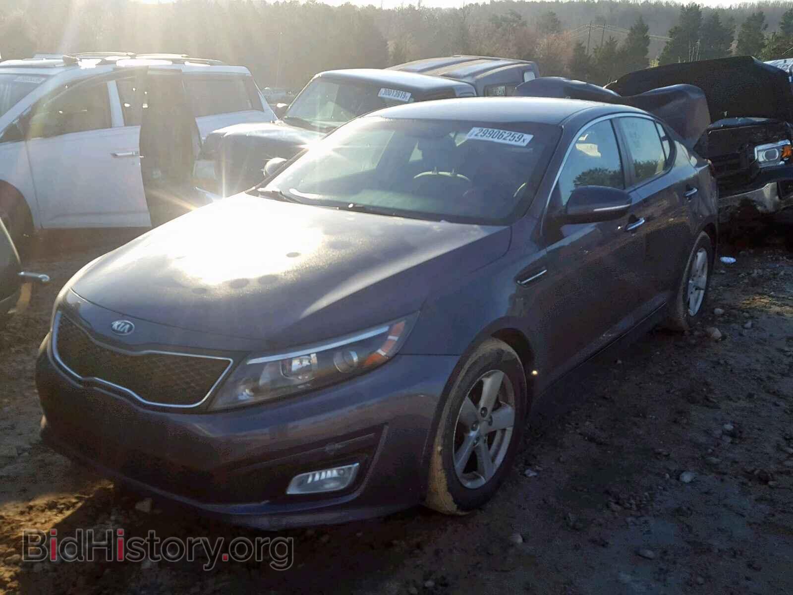 2015 KIA OPTIMA LX - VIN: KNAGM4A71F5621259 - Фото 2