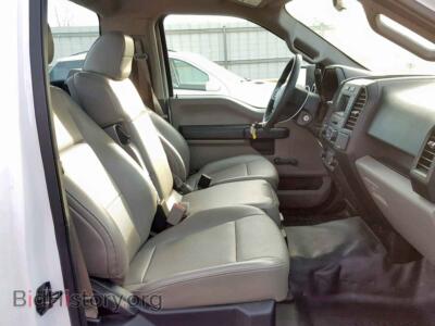 2016 Ford F150, белый — VIN , Copart