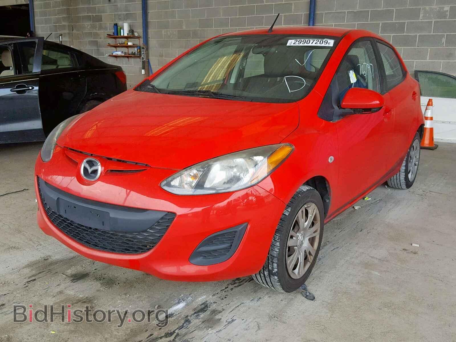 2011 MAZDA 2 - VIN: JM1DE1HZ0B0124316 - Фото 2
