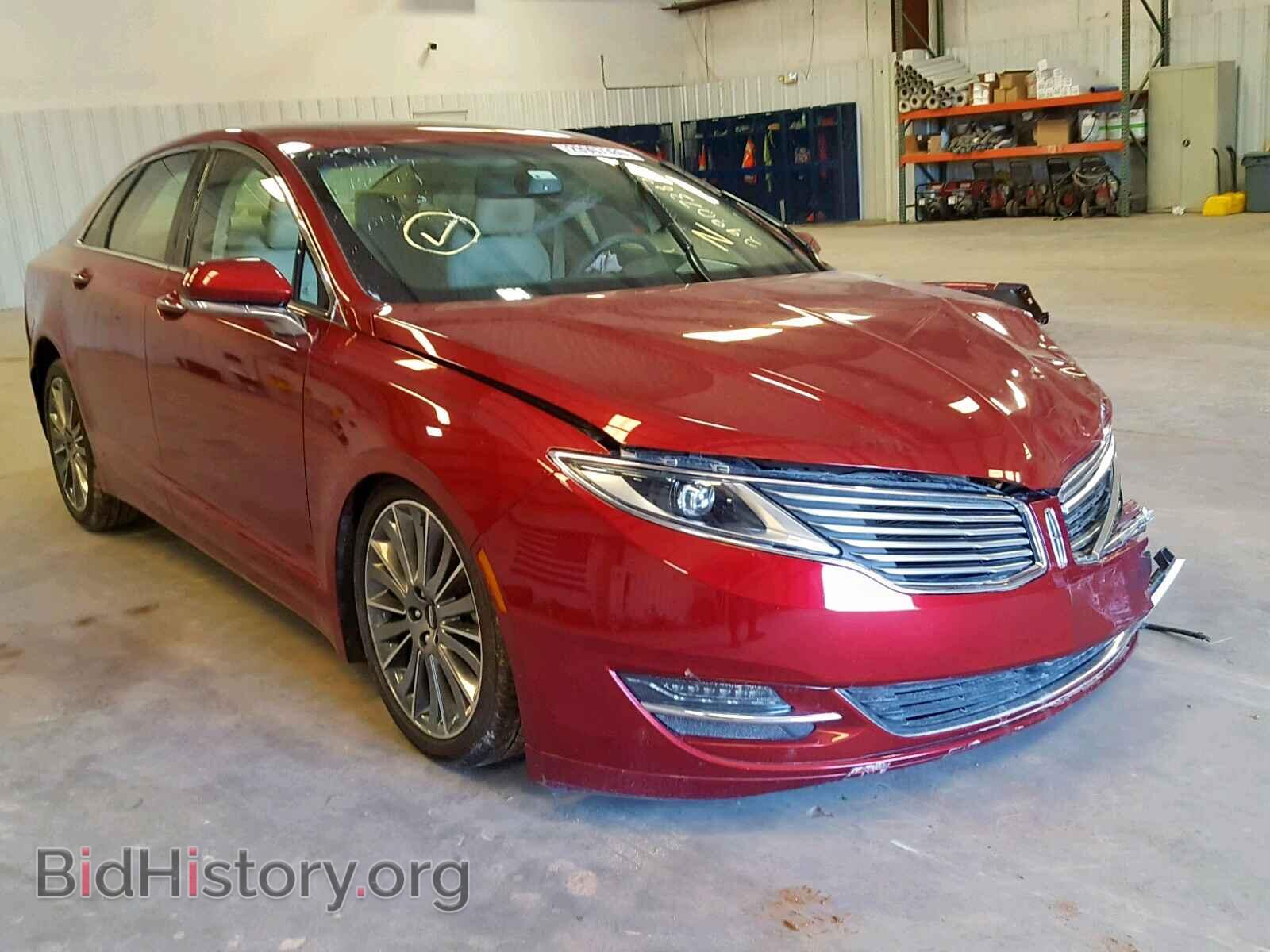 Фотография 3LN6L2G99ER808237 - LINCOLN MKZ 2014