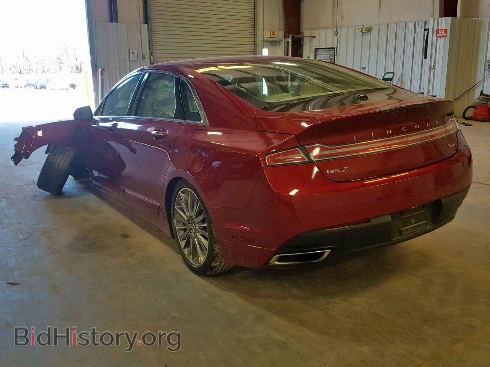 2014 LINCOLN MKZ - VIN: 3LN6L2G99ER808237 - Фото 3