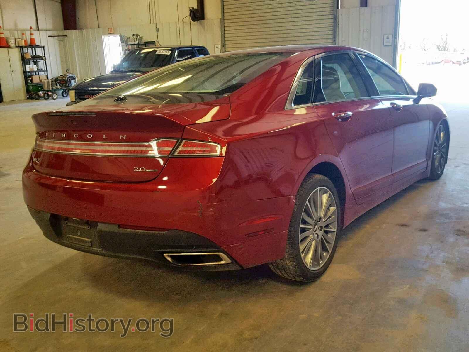2014 LINCOLN MKZ - VIN: 3LN6L2G99ER808237 - Фото 4