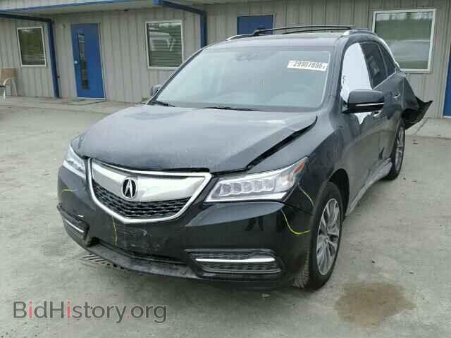 2014 ACURA MDX - VIN: 5FRYD4H4XEB033374 - Фото 2