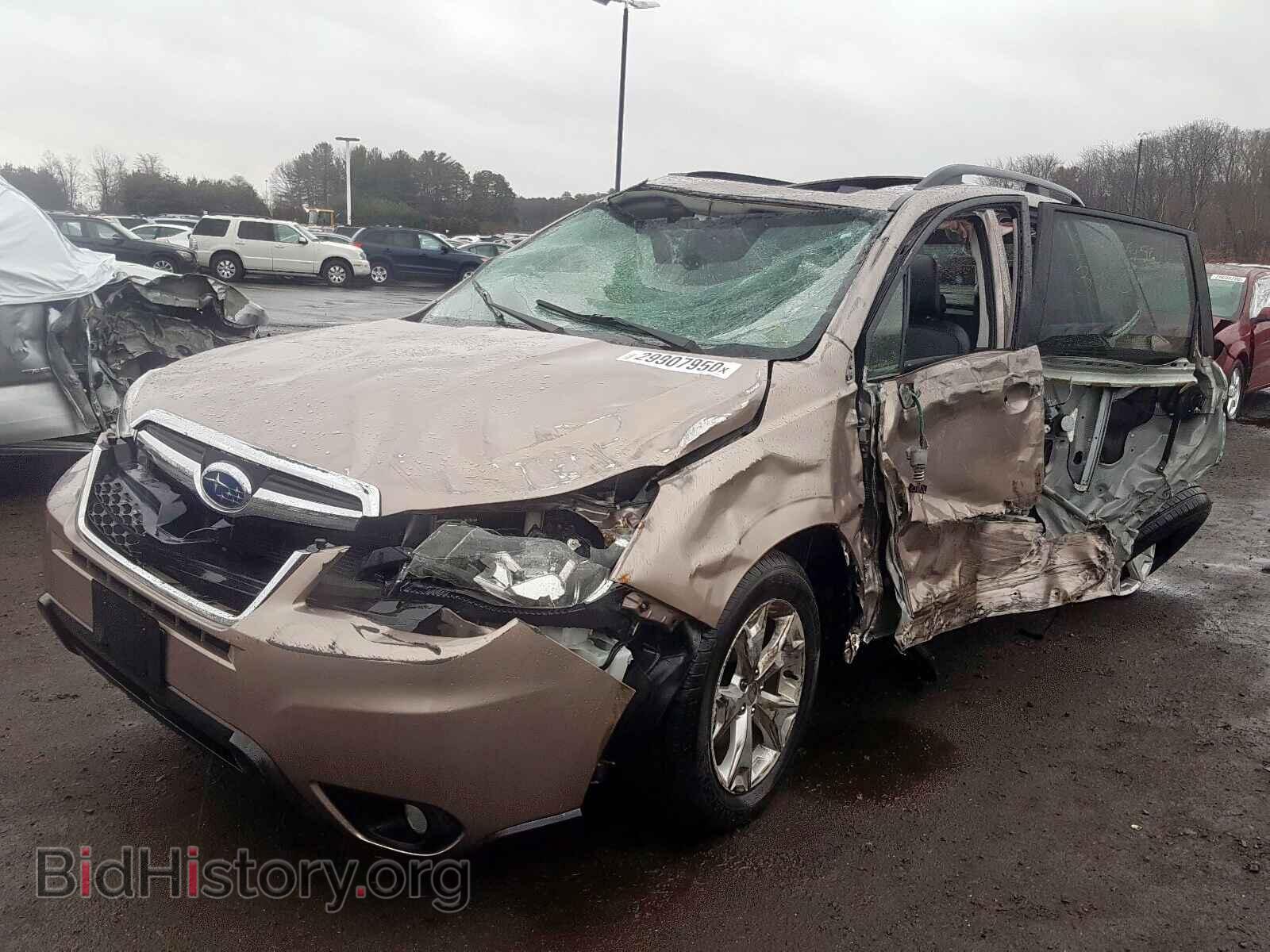 2016 SUBARU FORESTER - VIN: JF2SJAKC4GH503045 - Фото 2