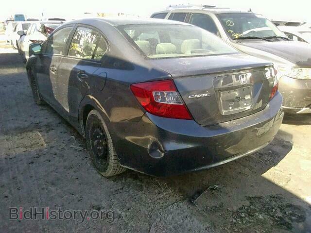 2012 HONDA CIVIC LX - VIN: 2HGFB2F44CH112716 - Фото 3