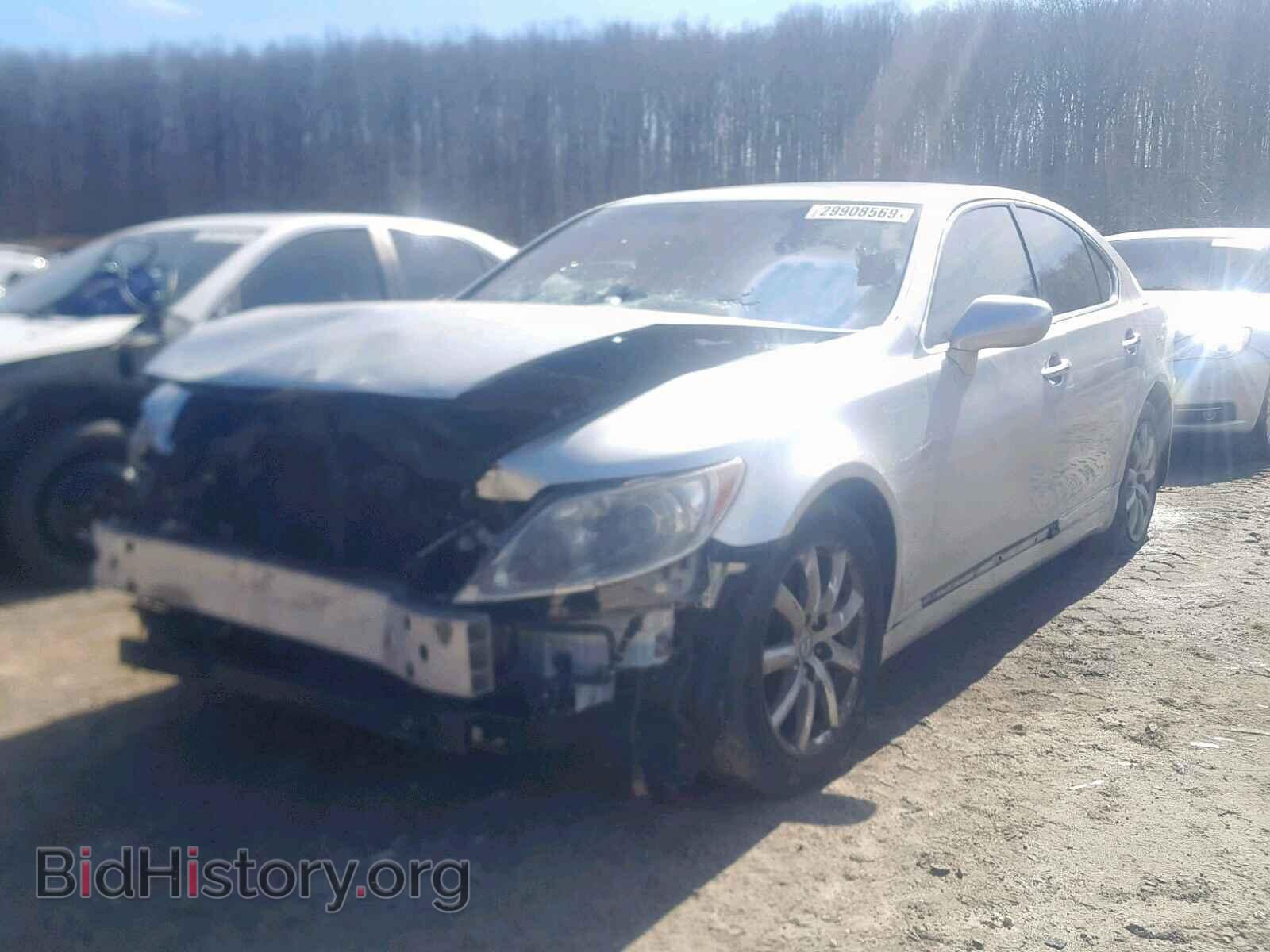 2007 LEXUS LS460 - VIN: JTHBL46F575043019 - Фото 2