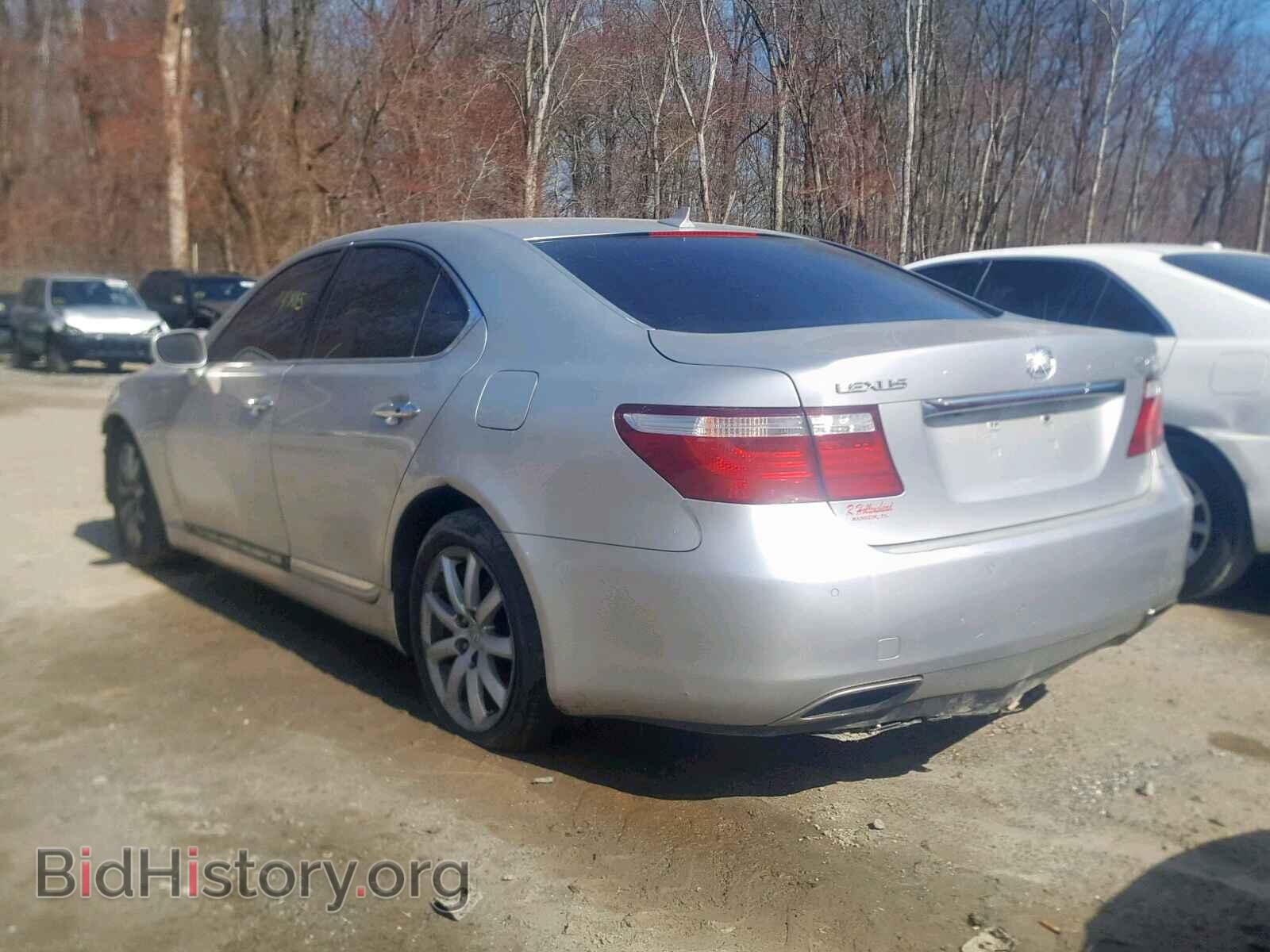 2007 LEXUS LS460 - VIN: JTHBL46F575043019 - Фото 3