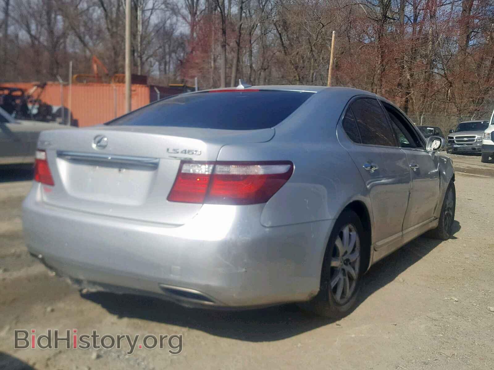 2007 LEXUS LS460 - VIN: JTHBL46F575043019 - Фото 4