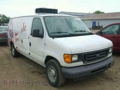 2006 Ford ECONOLINE, white — VIN 1FTRE14W96DA88092, Copart