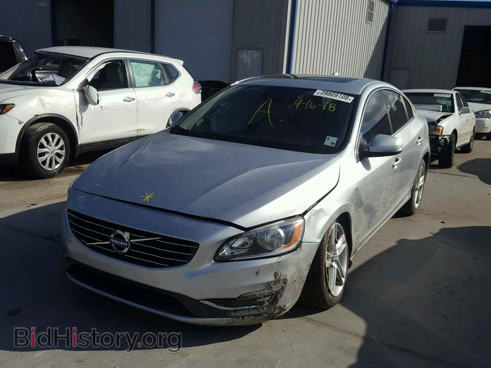 2014 VOLVO S60 - VIN: YV1612FSXE1290285 - Фото 2