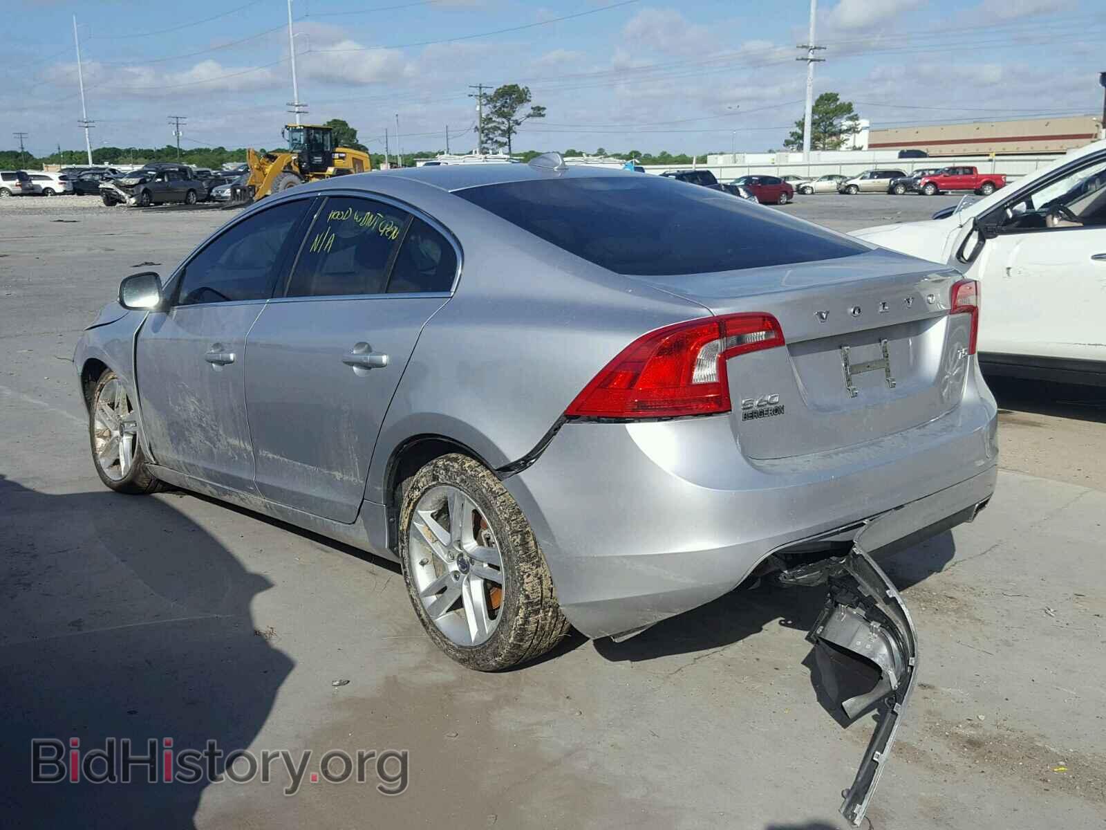 2014 VOLVO S60 - VIN: YV1612FSXE1290285 - Фото 3