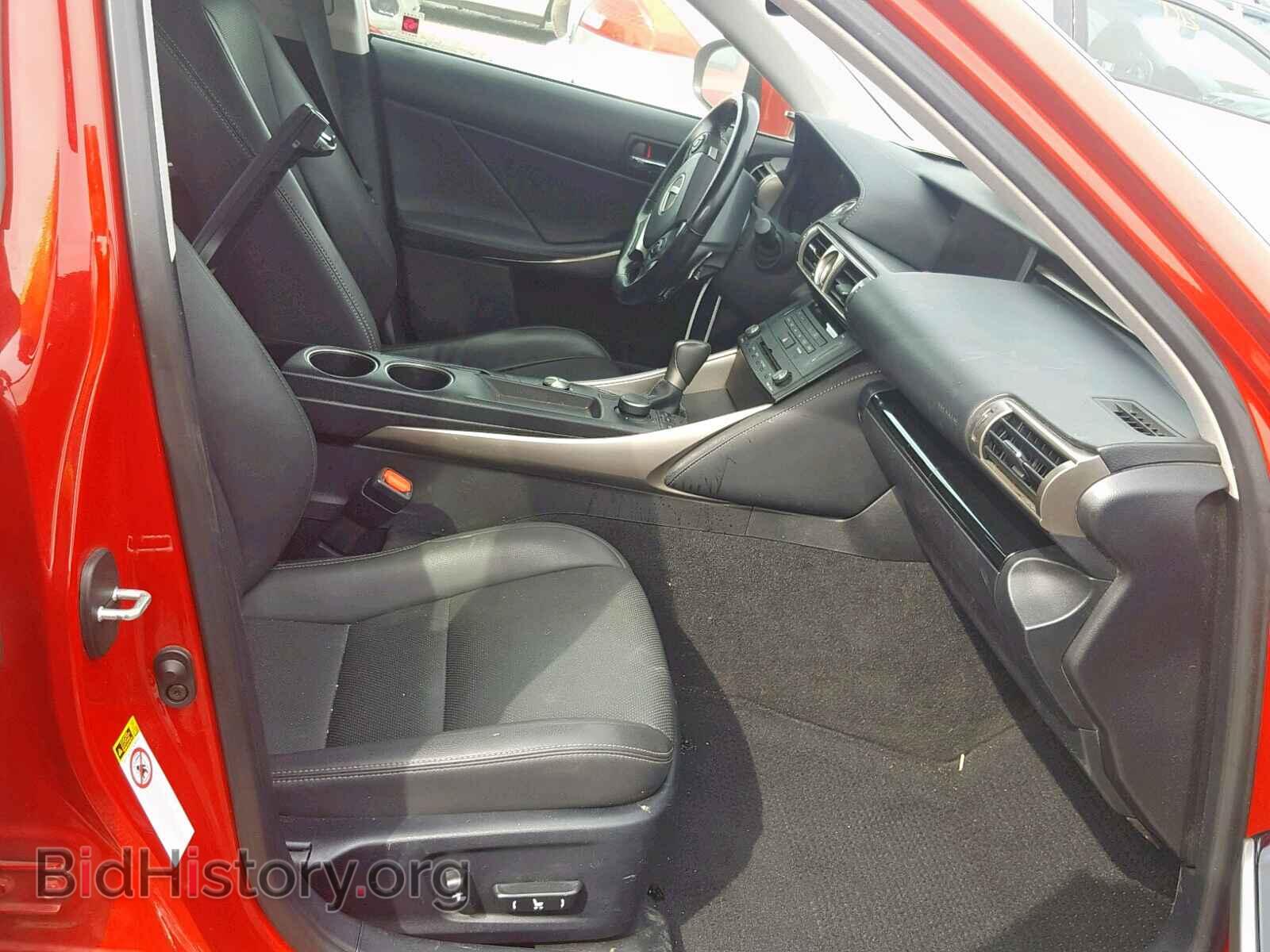 2016 LEXUS IS - VIN: JTHBA1D22G5010435 - Фото 5