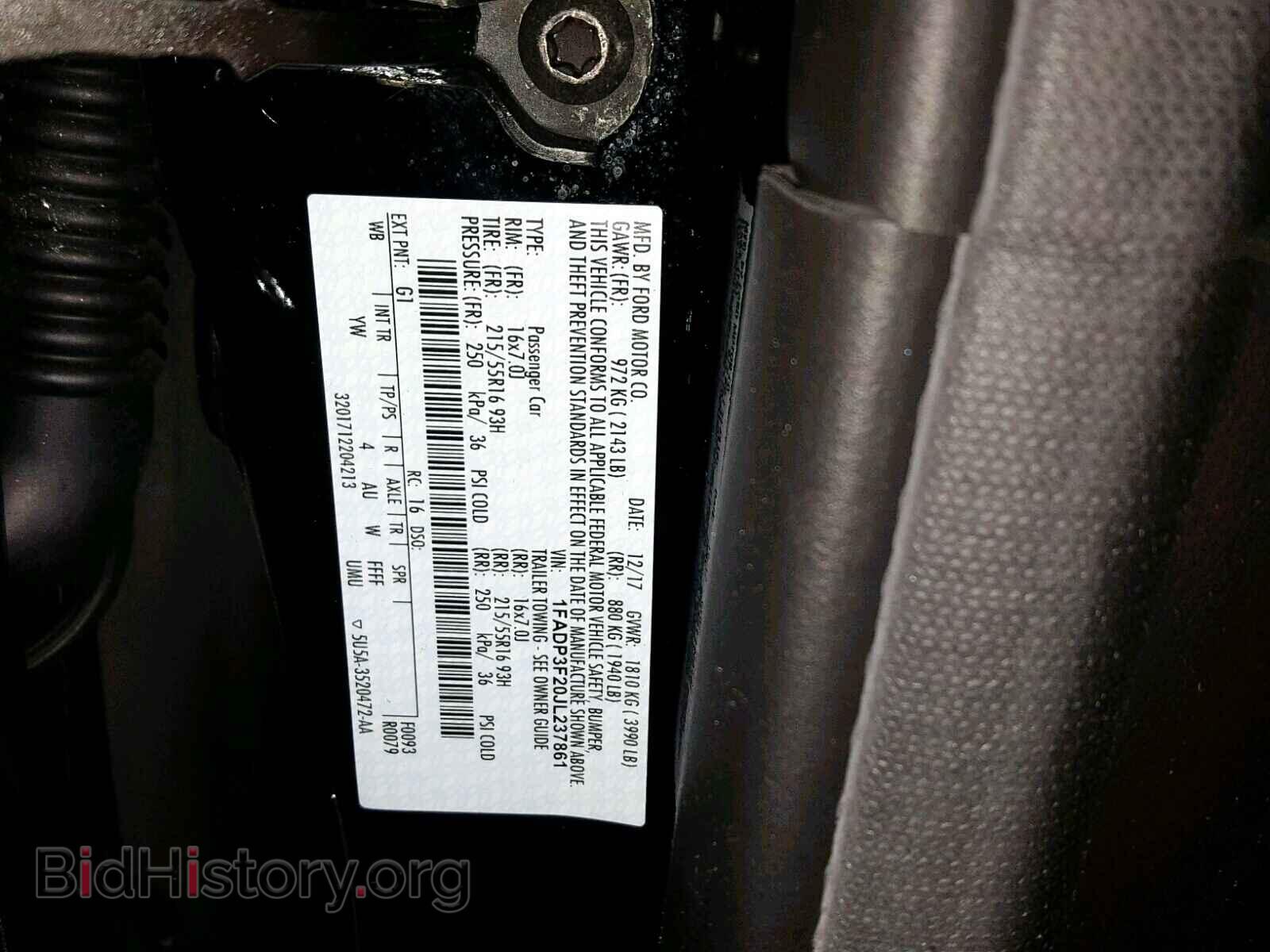 2018 FORD FOCUS SE - VIN: 1FADP3F20JL237861 - Фото 10